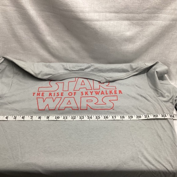 STAR WARS THERISEOFSKYWALKER MEN’S LONGSLEEVE T-SHIRT SIZE:XL/GRAY,RED AND BLACK - Picture 7 of 10